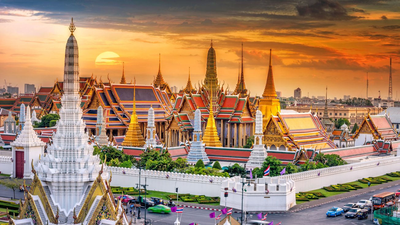 Grand Palace di Bangkok